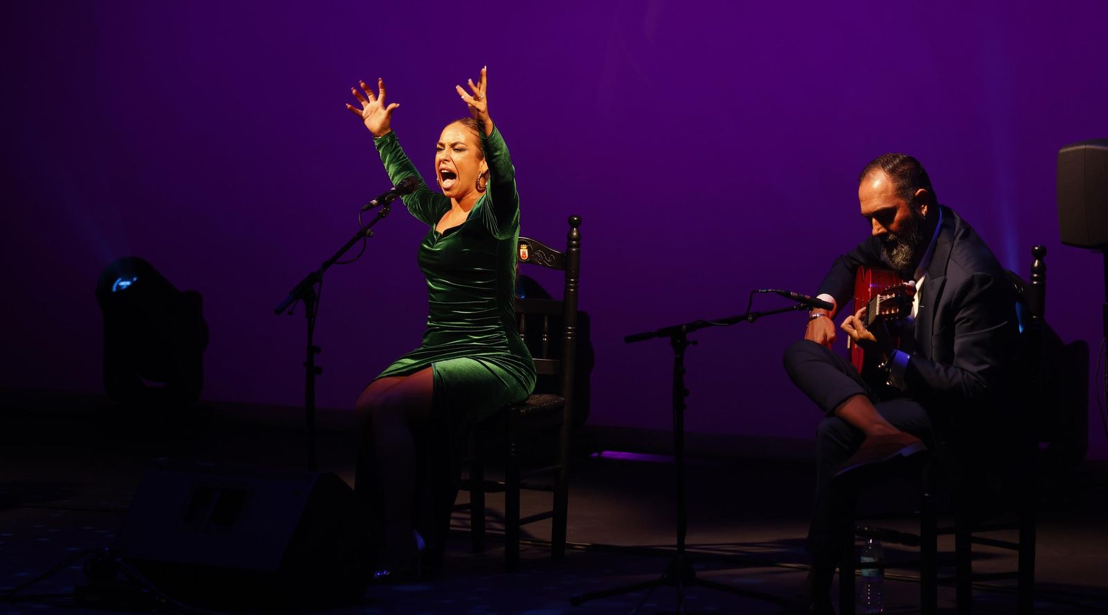 Fotos del concierto de María Terremoto en la Bienal de Canela de San Roque
