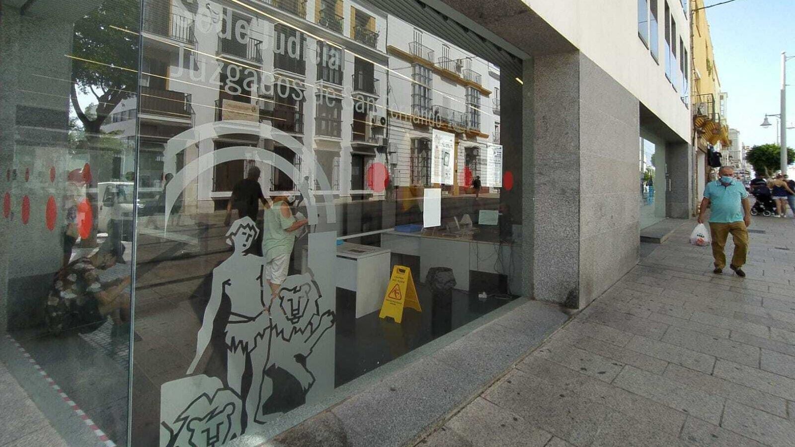 Actuales dependencias de la sede judicial en San Fernando.