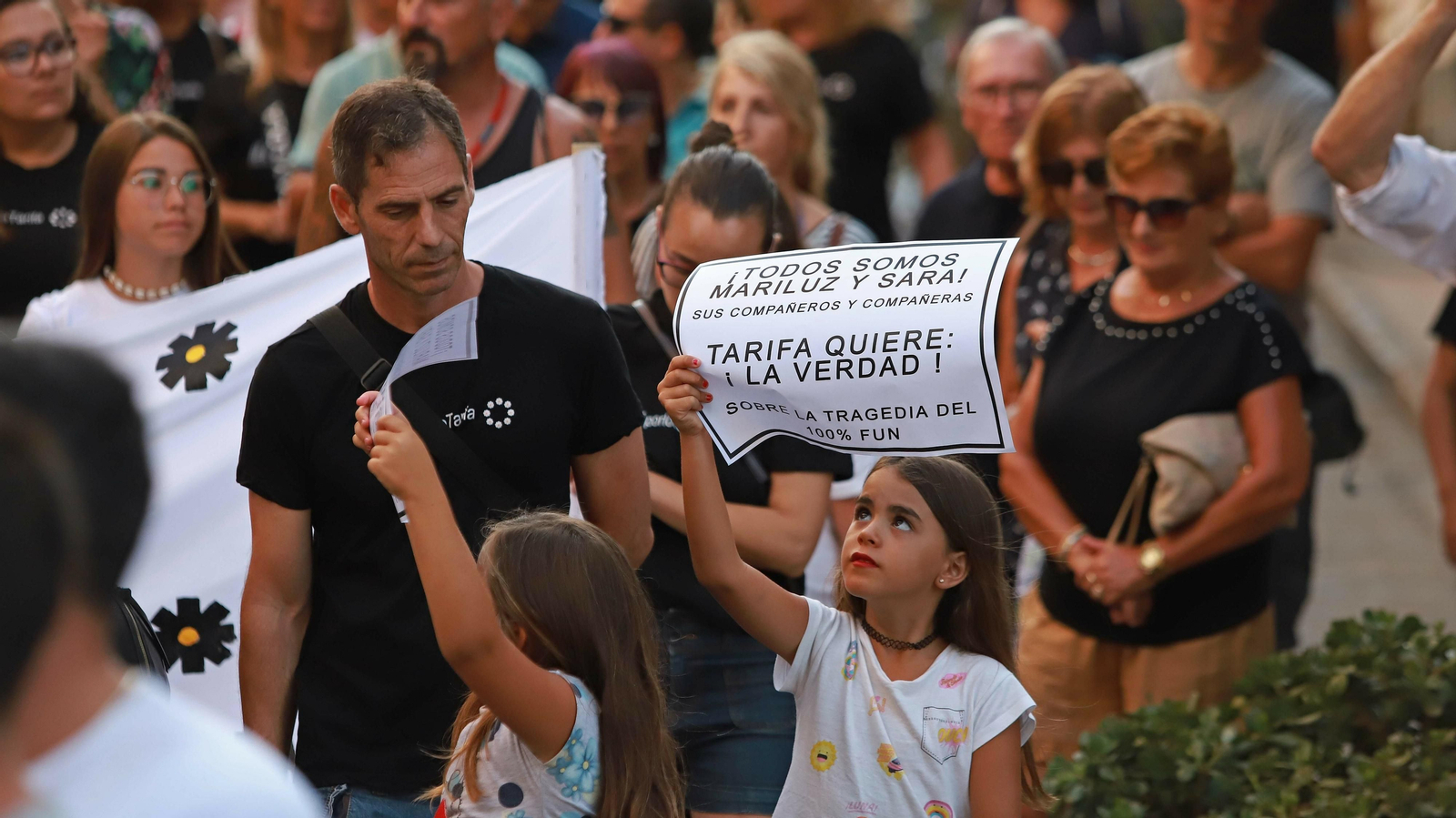 Manifestación por los 8 de Tarifa
