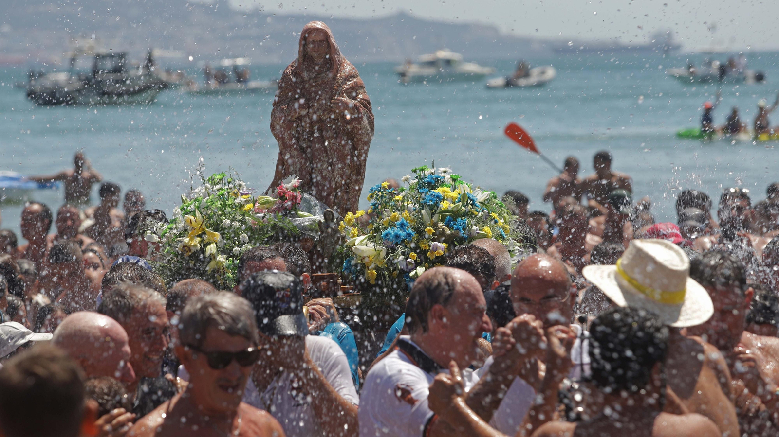 Fotos de la Romería Marítima de la Virgen de La Palma en Algeciras