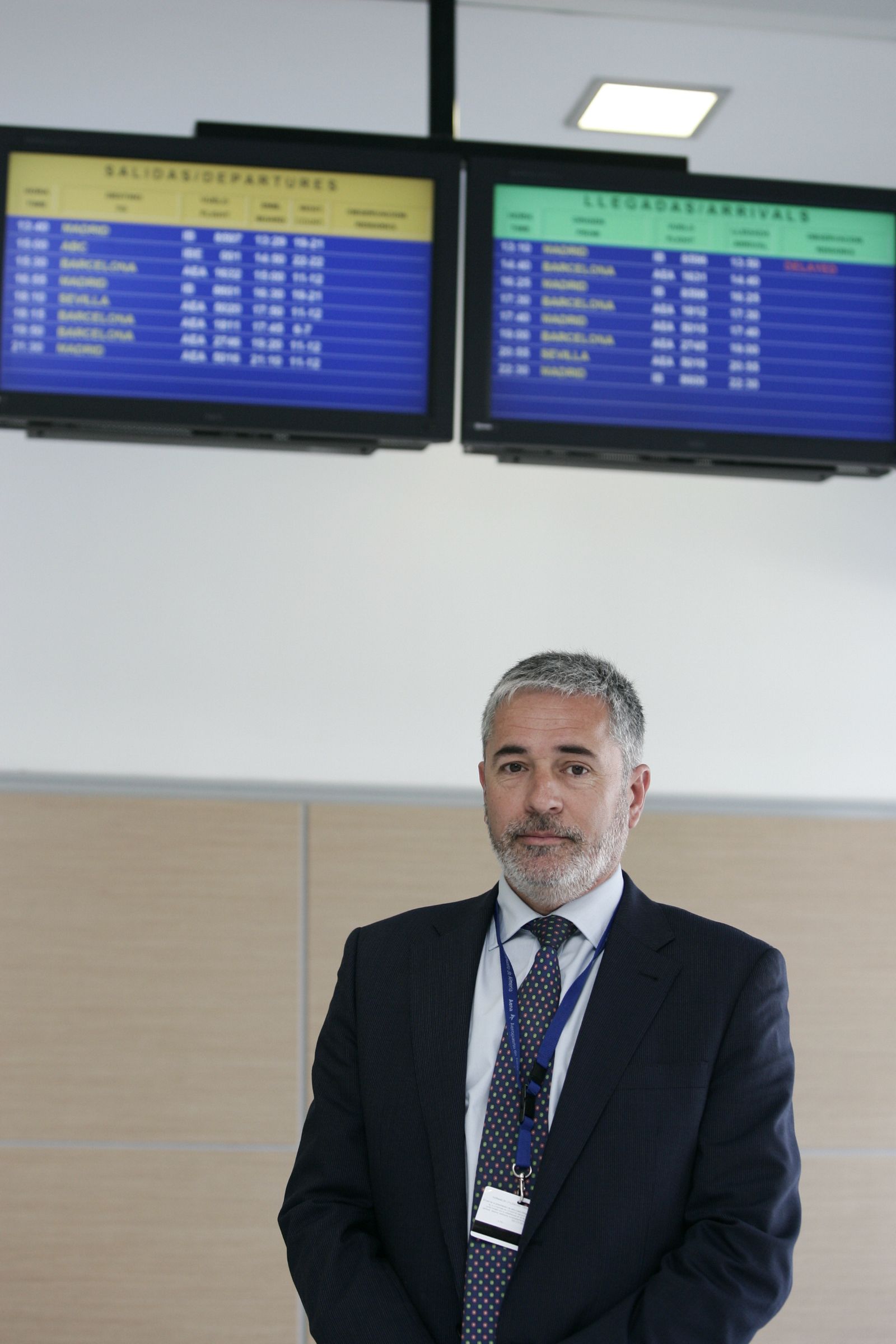 Pablo Lázaro, director del Aeropuerto de Almería.