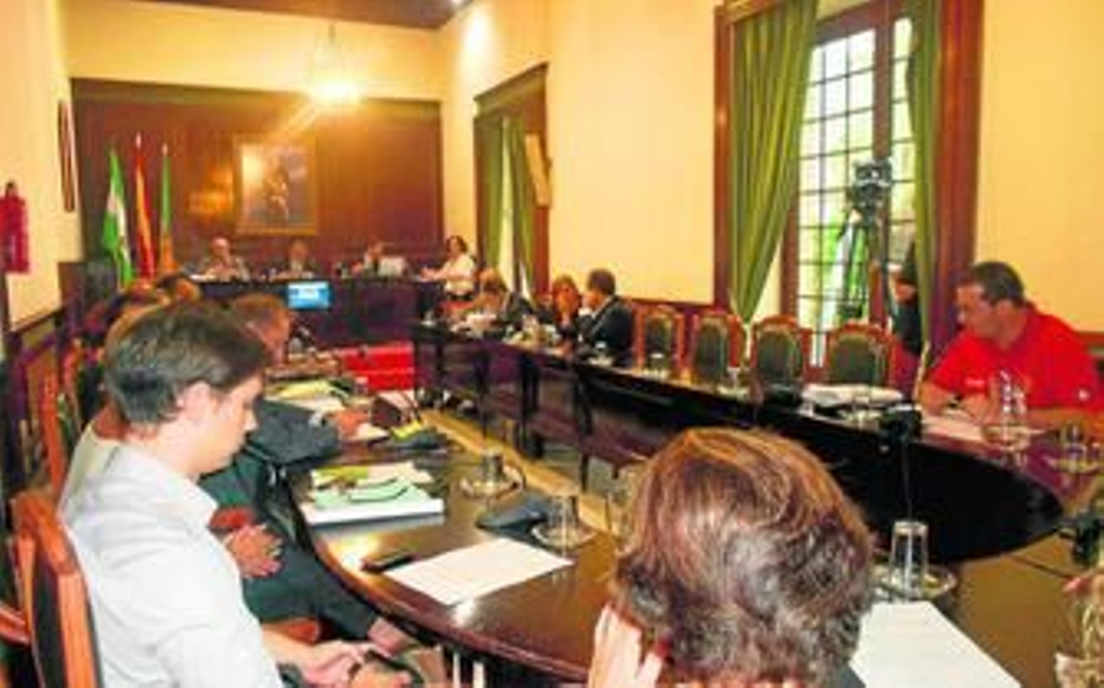 Los cuatro ediles del PSOE decidieron no acudir a la sesión de pleno extraordinario celebrada ayer por la mañana.