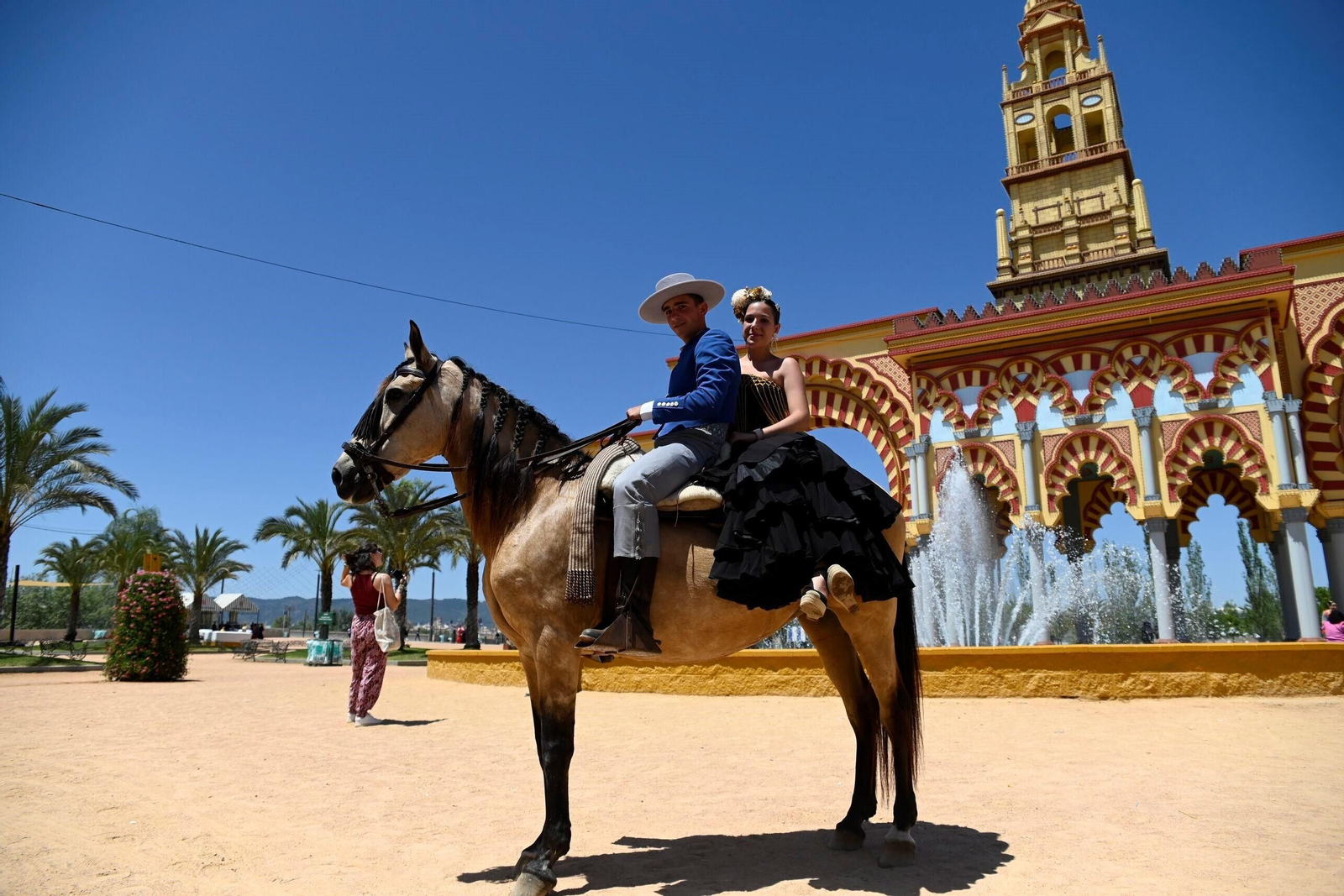Las mejores fotografías del viernes en la Feria de Córdoba