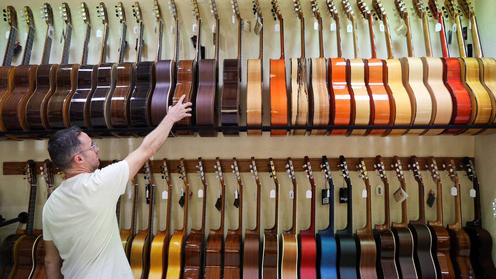 Tienda de instrumentos, Malaga Musical, Calle Compañía