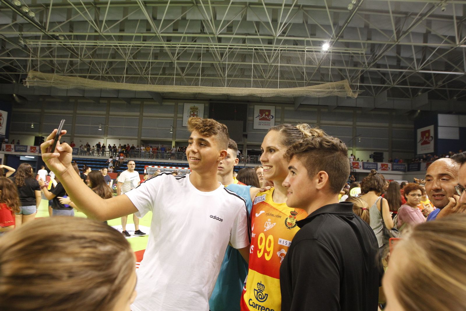Fotogalería España-Grecia. Balonmano Femenino, fase clasificación Euro 2020