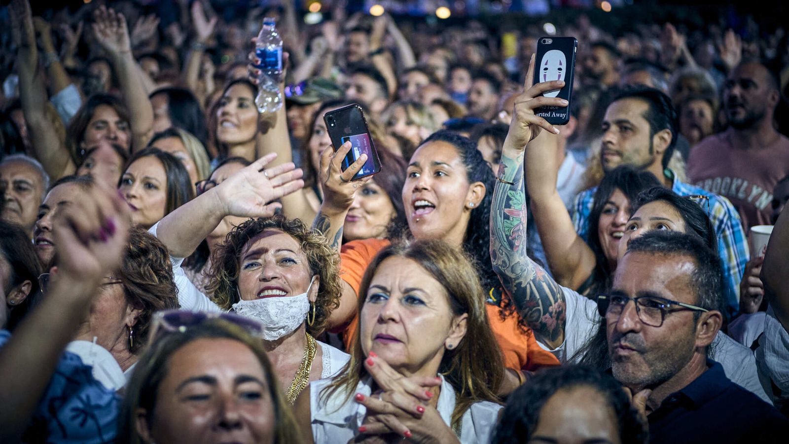 Concierto de Marc Anthony en el CMF deChiclana