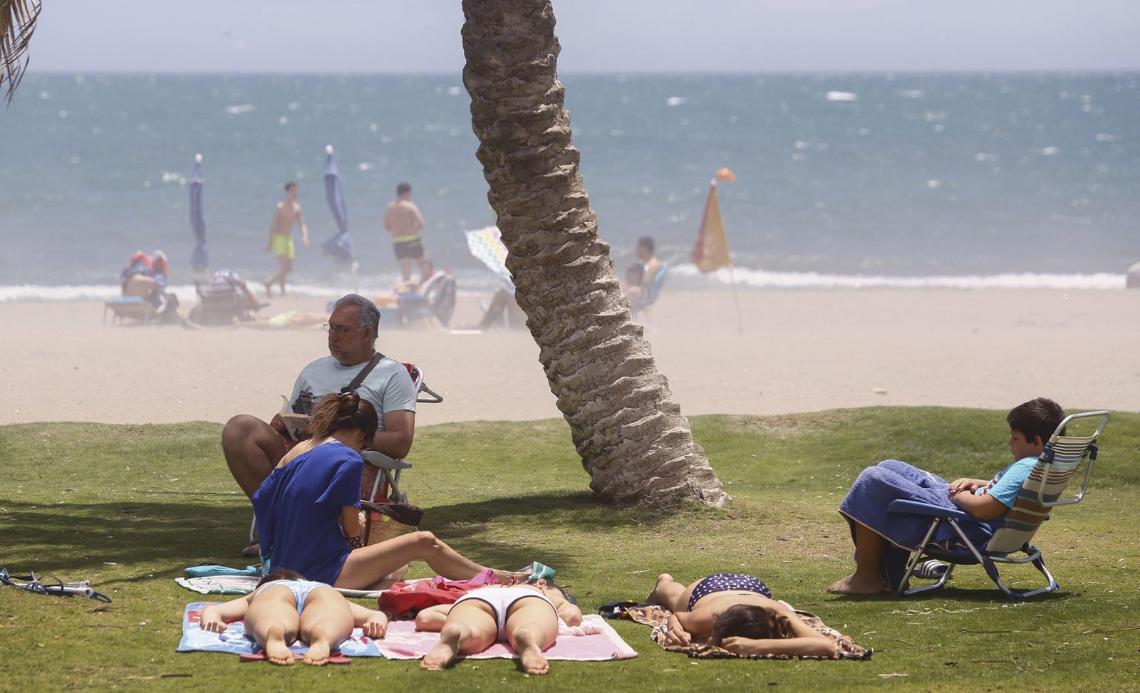 Fotos de las playas de Huelin: parecía Tarifa