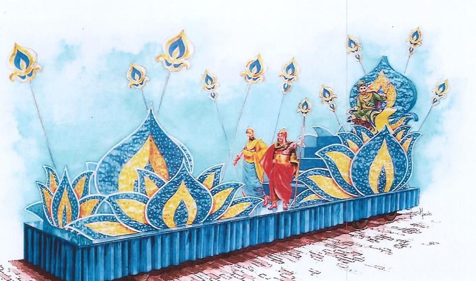 Así son las carrozas de la Cabalgata de Reyes de Cádiz 2024