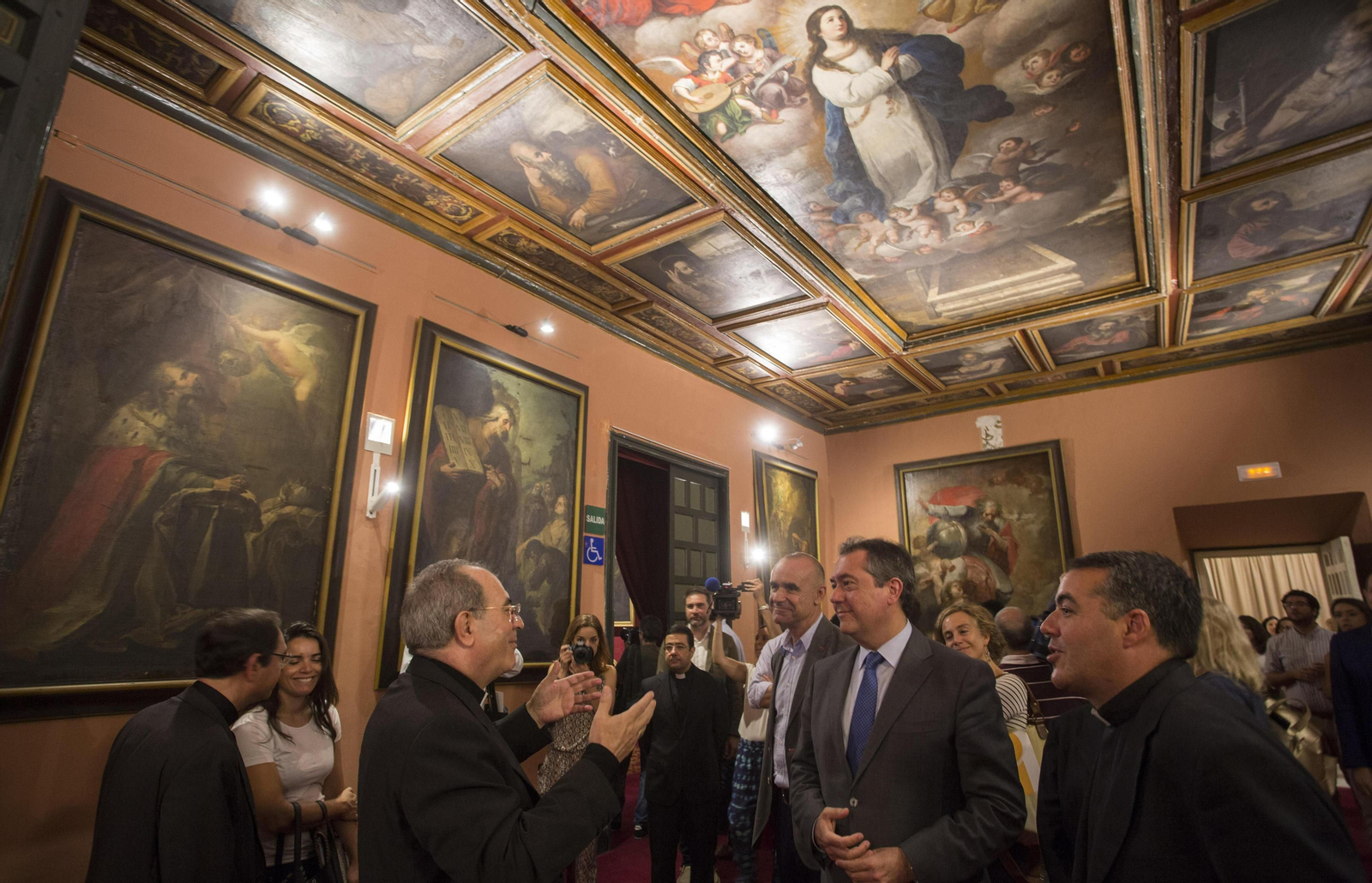 La visita al Palacio Arzobispal por el Año Murillo