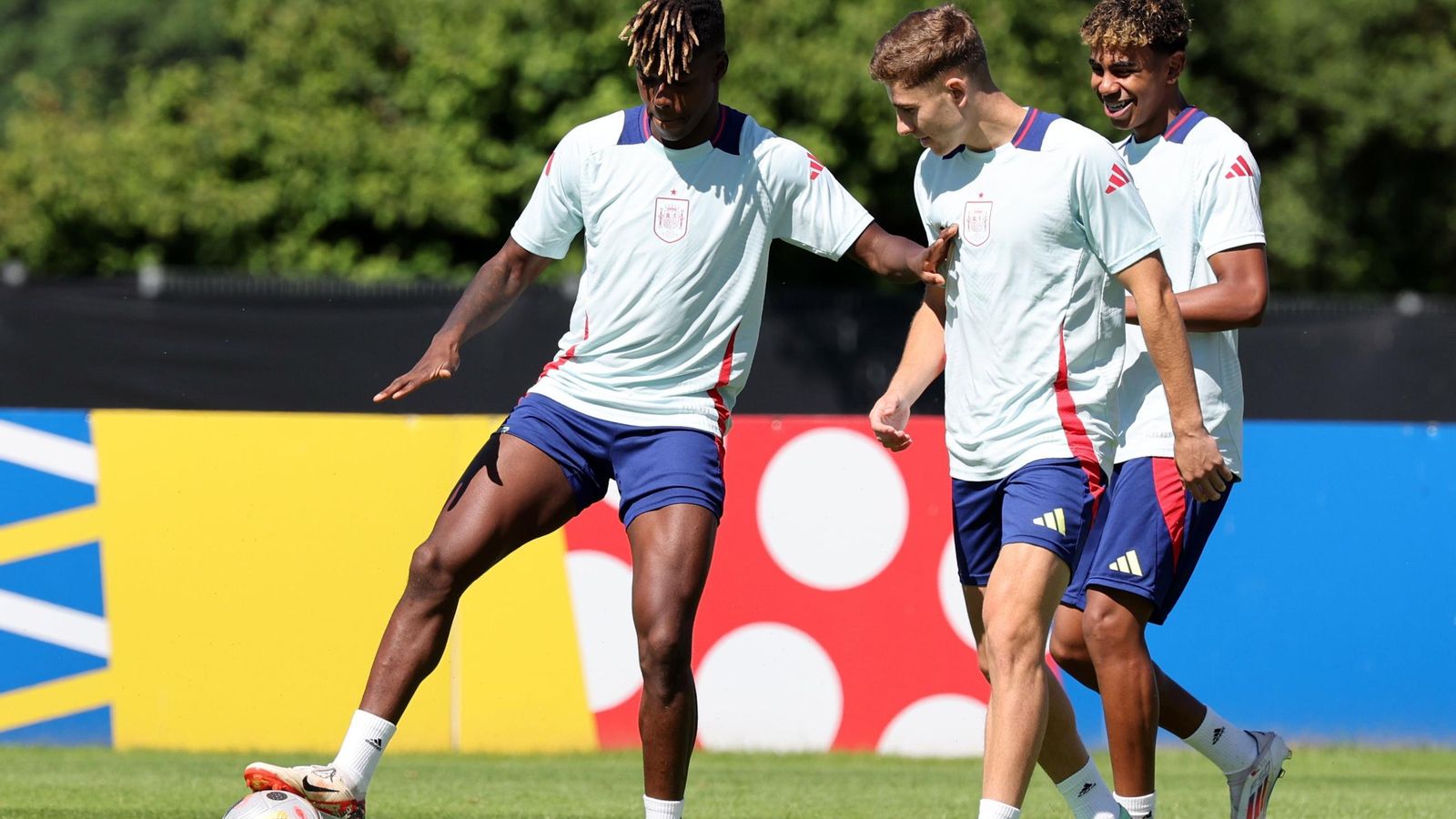 Las fotos de España antes de la semifinal contra Francia