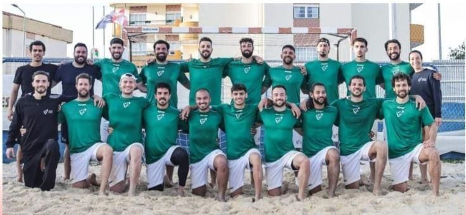 La selección masculina absoluta de Portugal, durante su reciente concentración