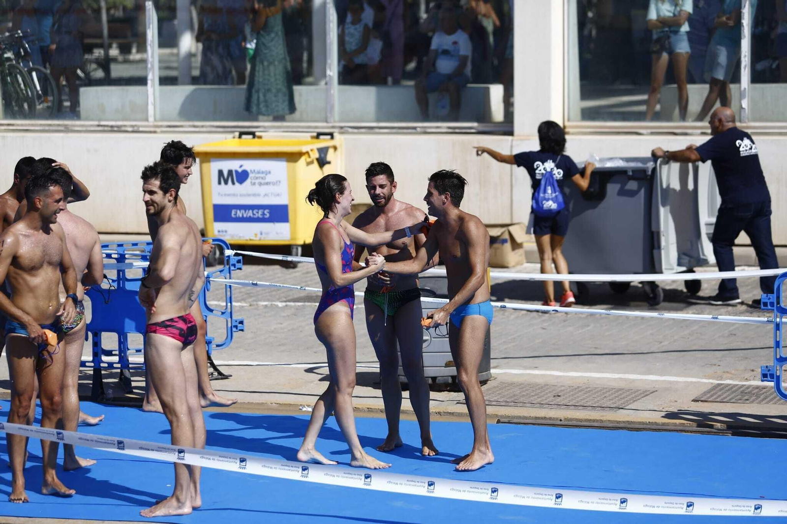 La 62 Travesía a Nado del Puerto de Málaga, en fotos