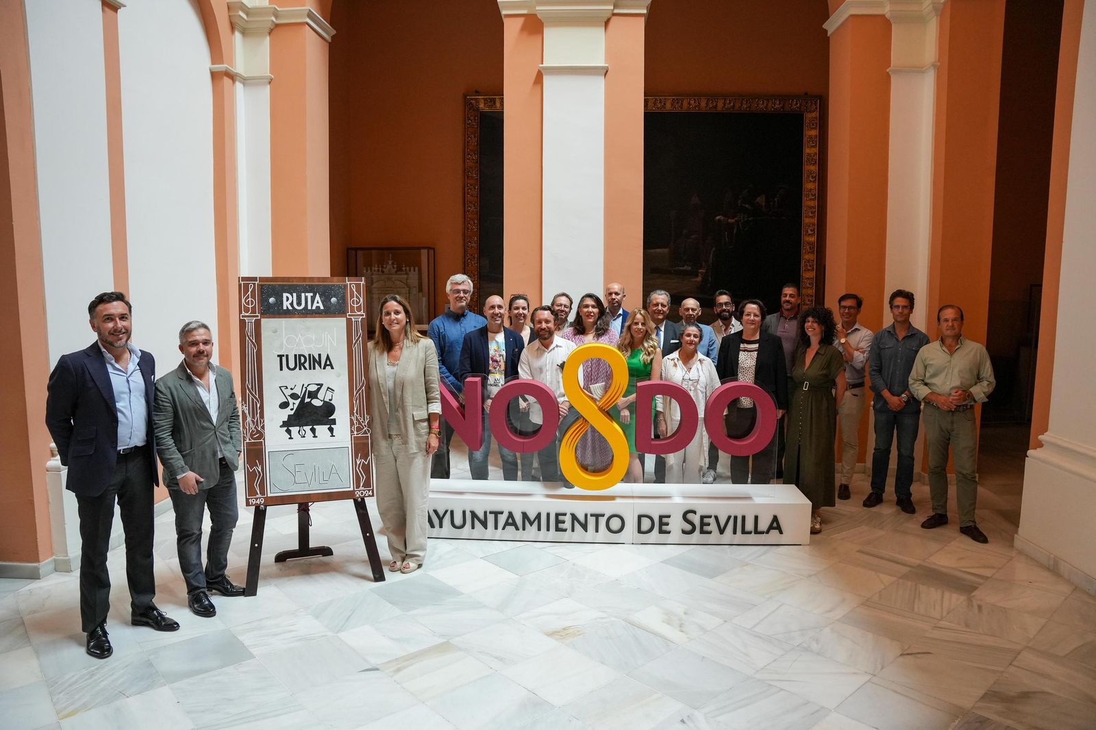 Presentación de la Ruta Turina en el Ayuntamiento de Sevilla