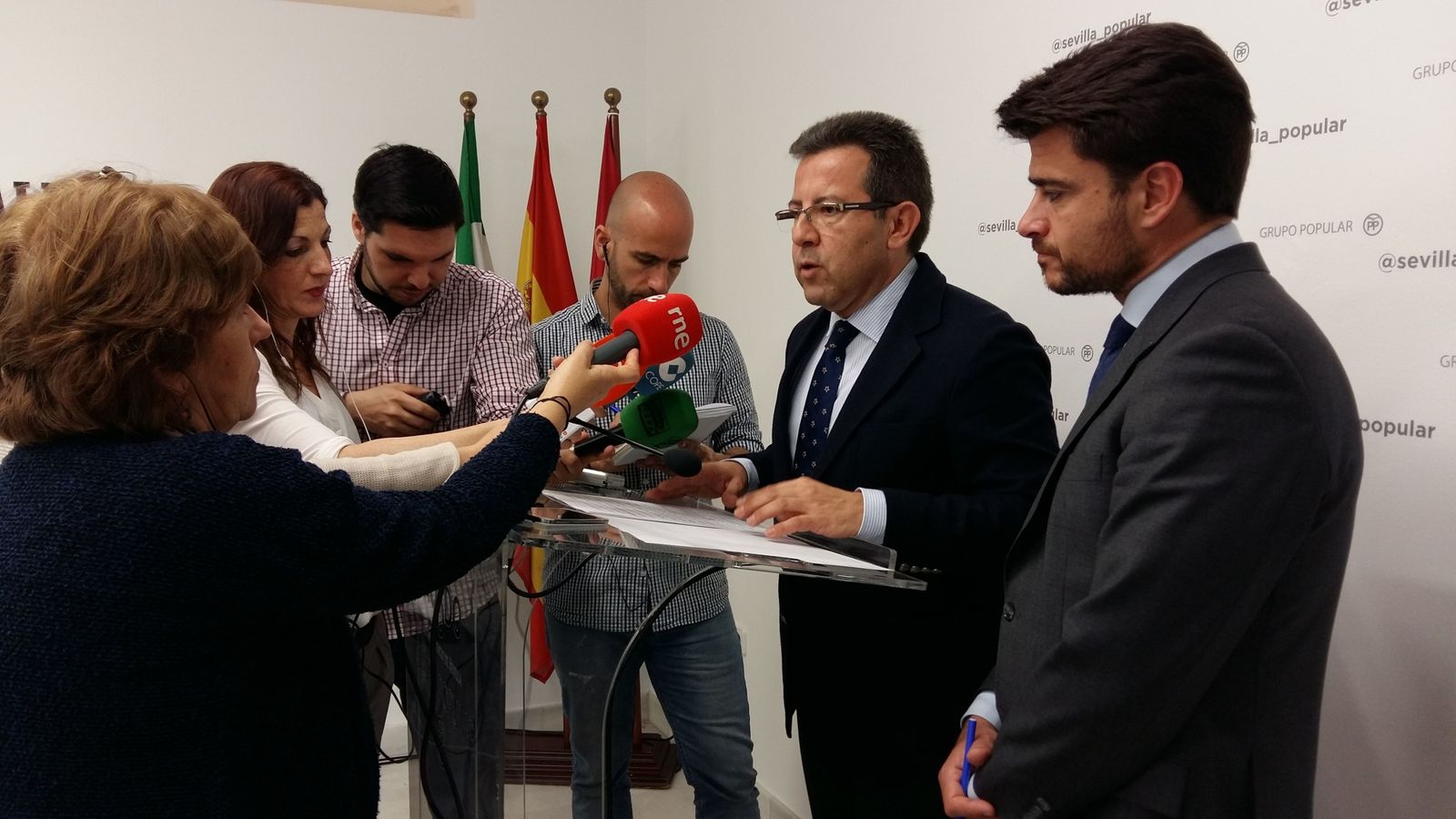 Beltrán Pérez y Alberto Díaz, en una imagen de archivo