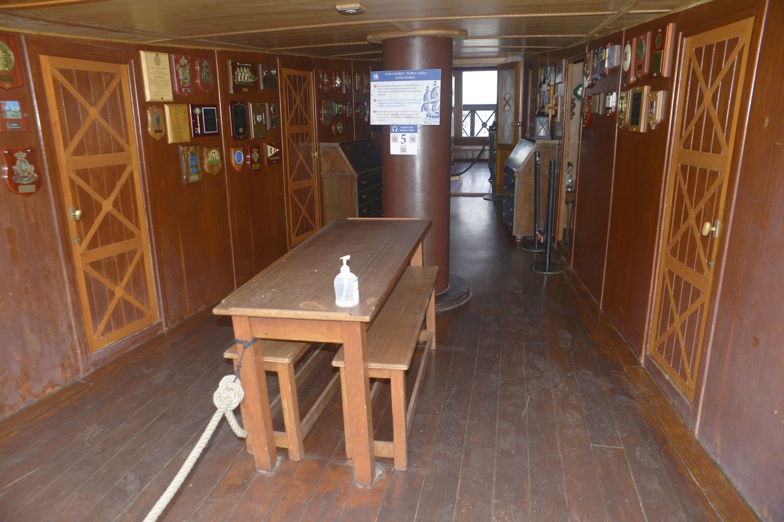 Escala del galeón Andalucía  en Algeciras