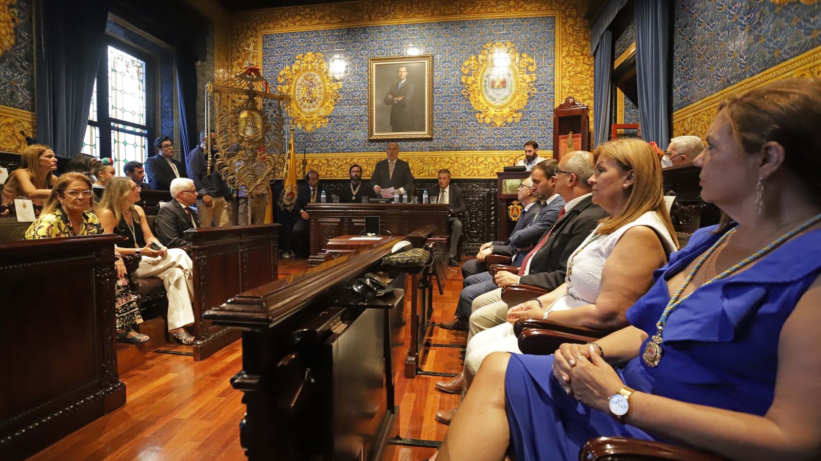 Entrega de la Medalla de la ciudad a la hermandad del Rocío de Algeciras