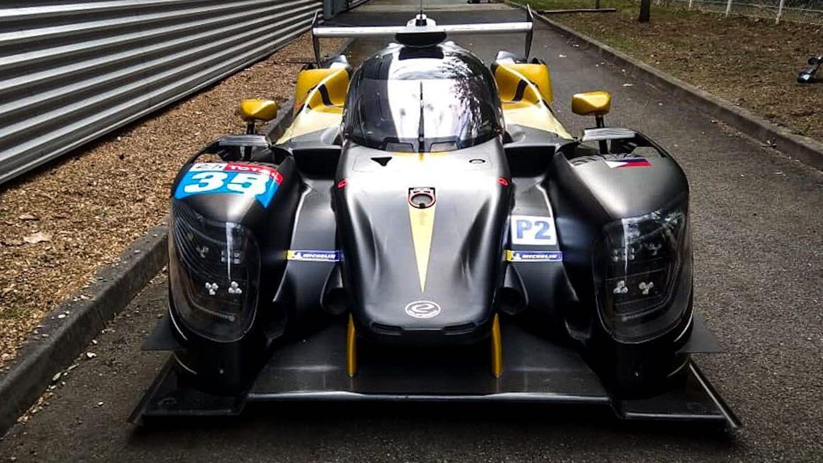El Ligier JS P217-Gibson del equipo Eurasia en el que está el español Roberto Merhi competirá en la categoría LMP2.