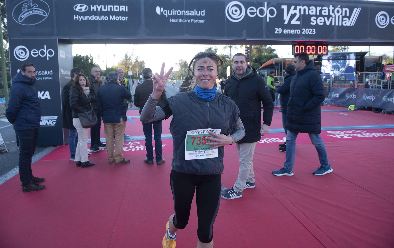 Imágenes del Medio Maratón de Sevilla 2023