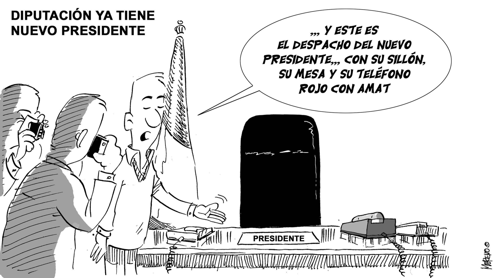 Nuevo presidente Diputación