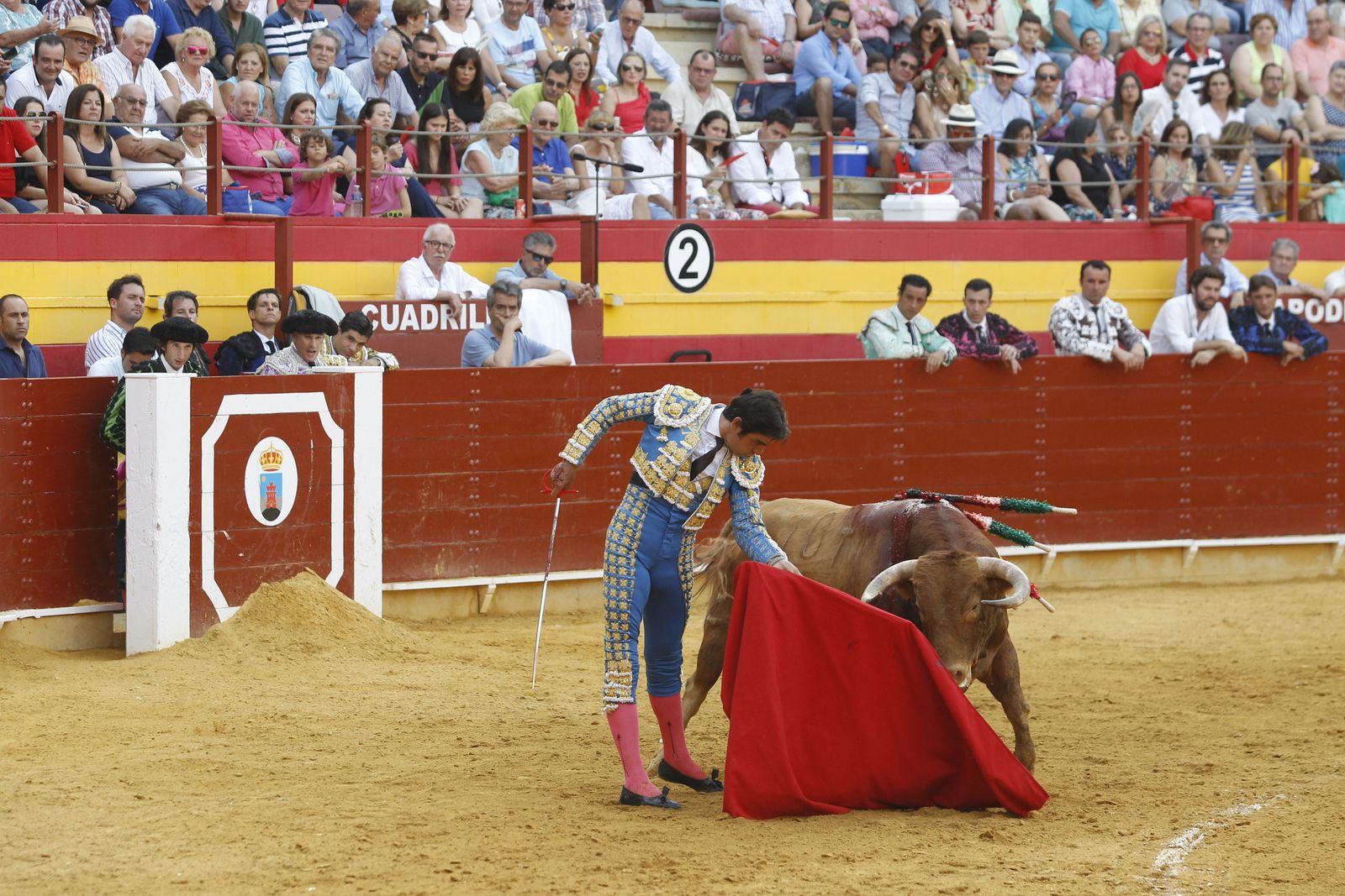 Fotogalería corrida toros Feria Santa Ana-Roquetas de Mar-El Juli-Perera-Aguado