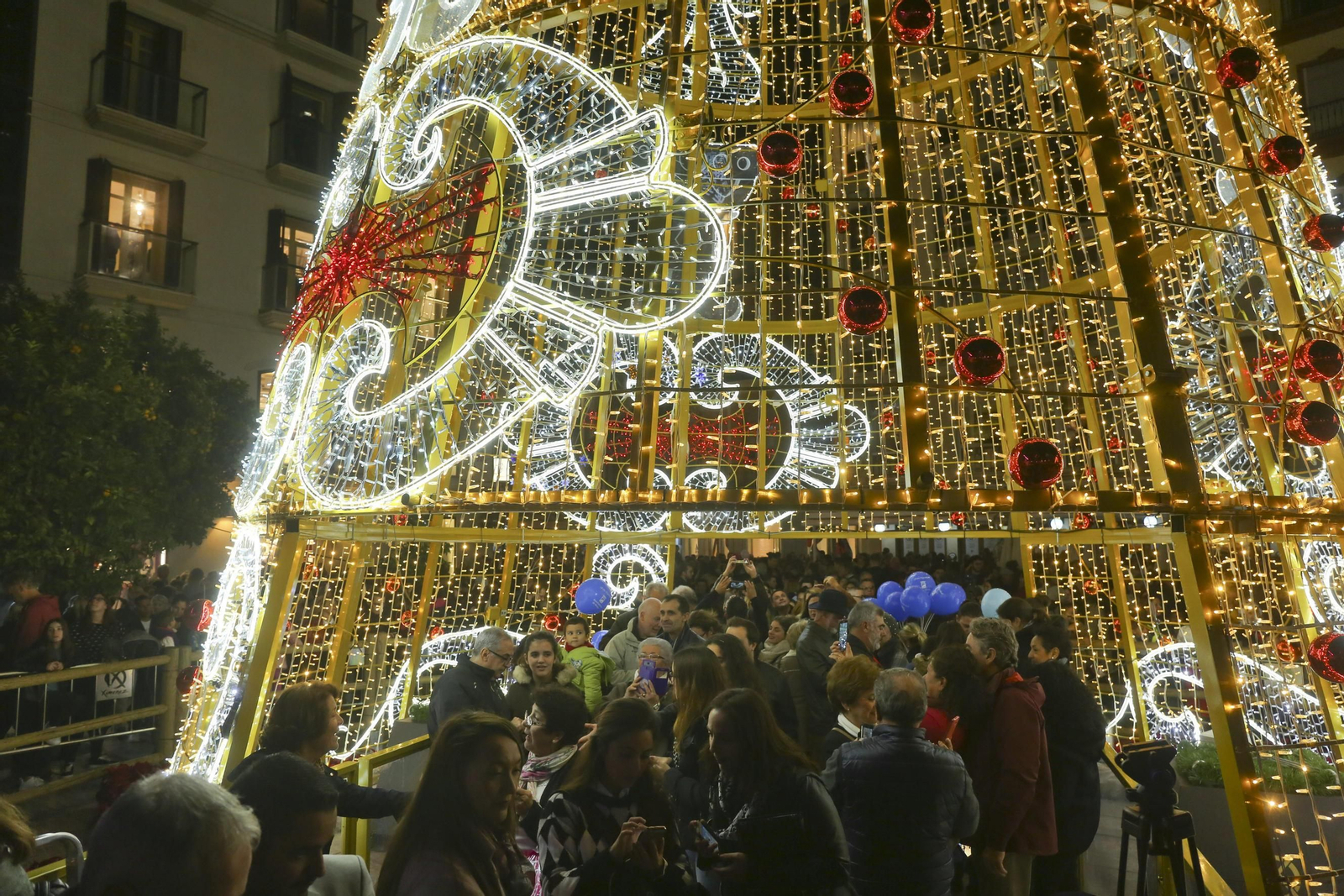 Málaga se enciende por Navidad
