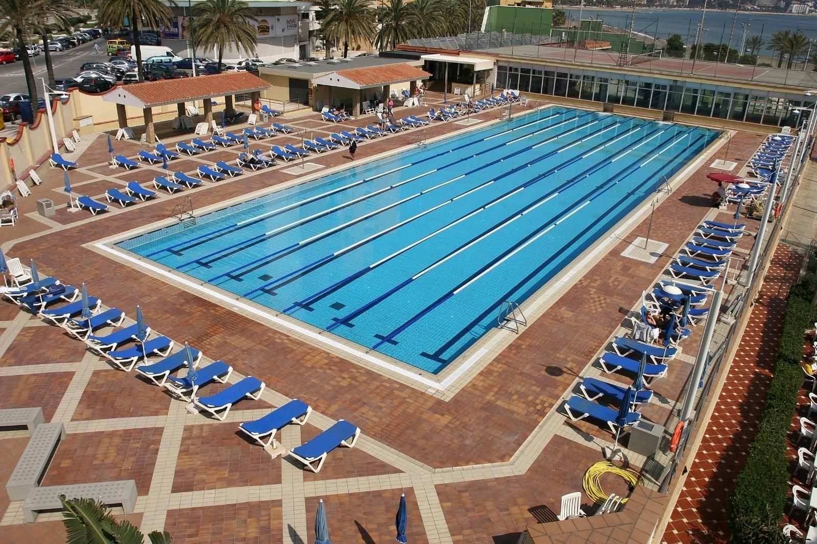 Vista del Real Club Mediterráneo, donde Tossone estaba federado.