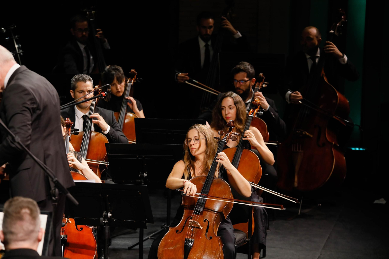 Imágenes de la novena Beethoven interpretado por la OCAL y Orfeón para Cajamar