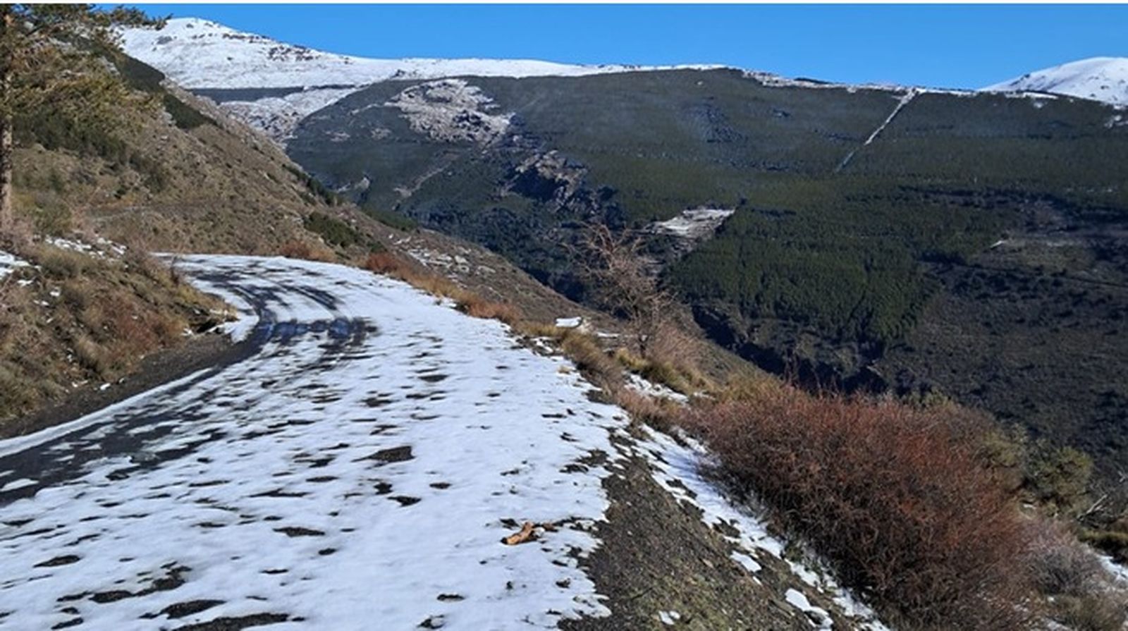 Nieve a partir de 1.700 metros con mucha acumulación a partir de 2.500