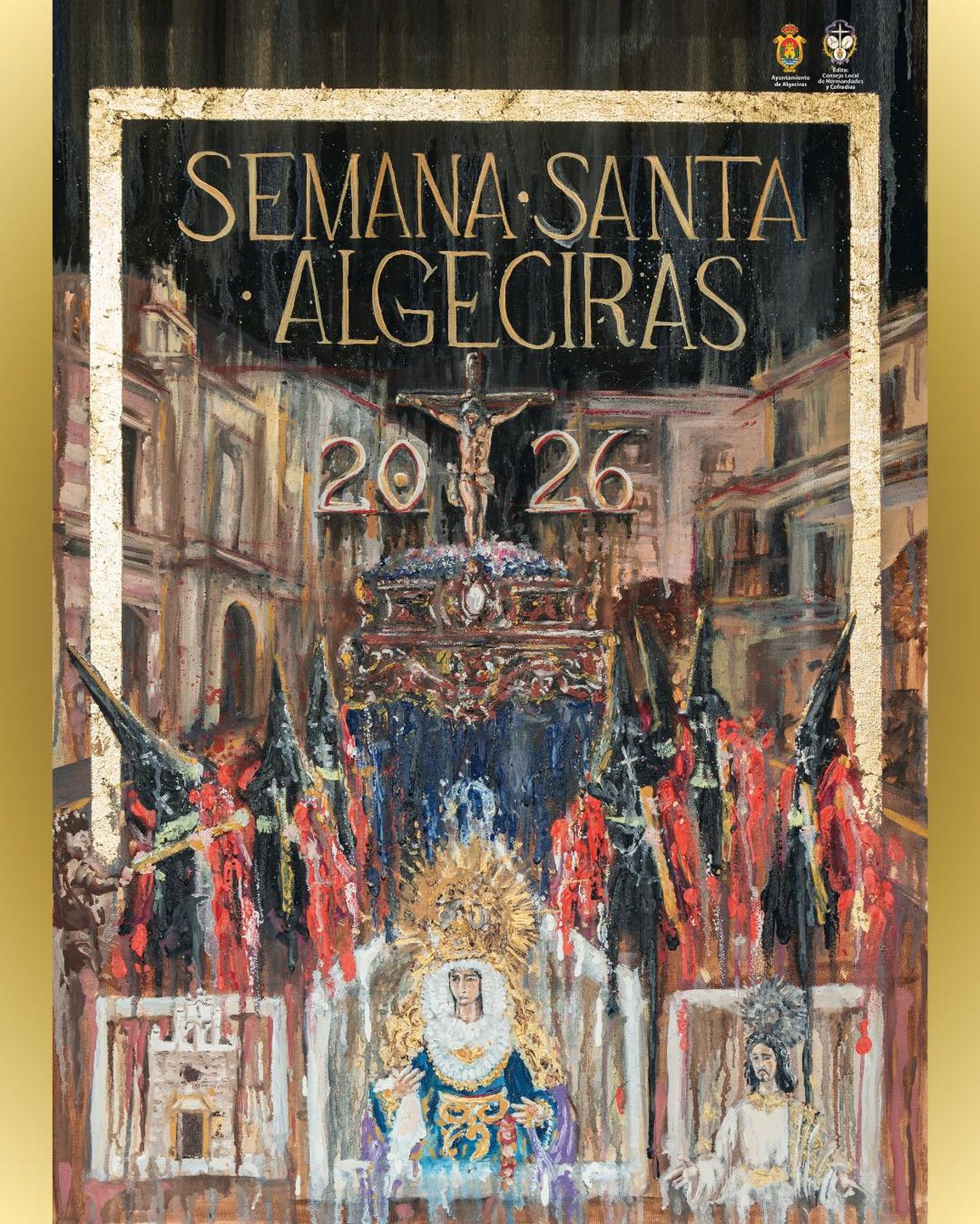 El cartel de la Semana Santa de Algeciras 2026.