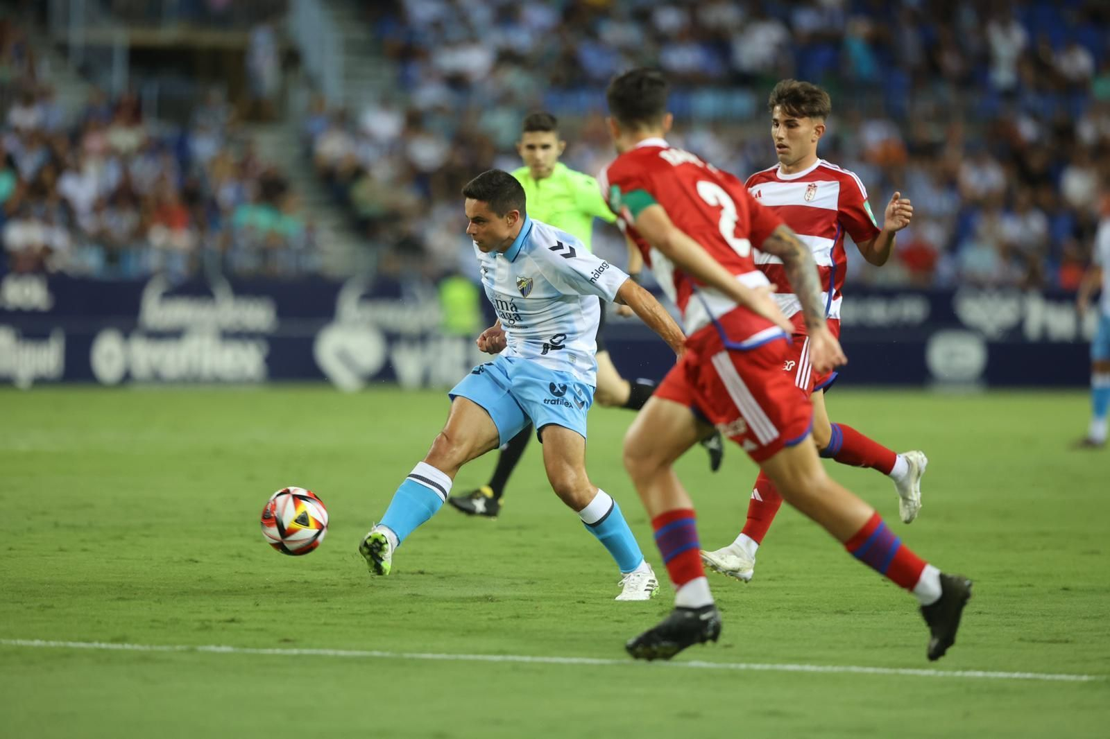 El Málaga CF - Recreativo Granada, en imágenes