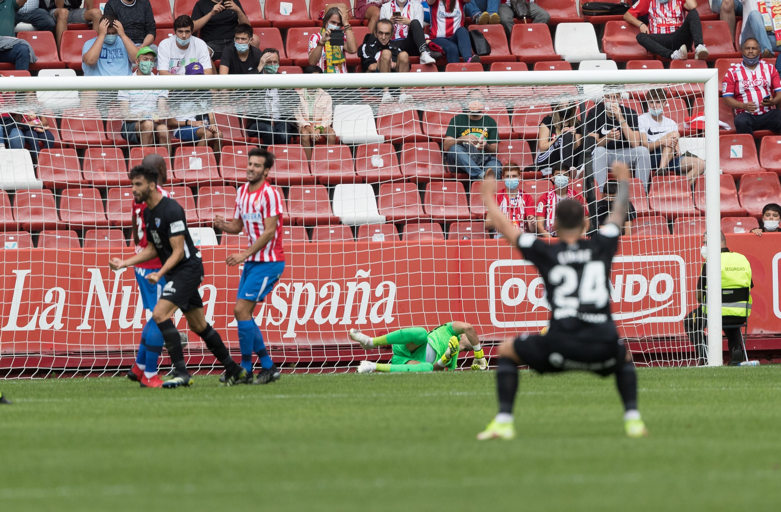 Las fotos del Sporting-Málaga CF