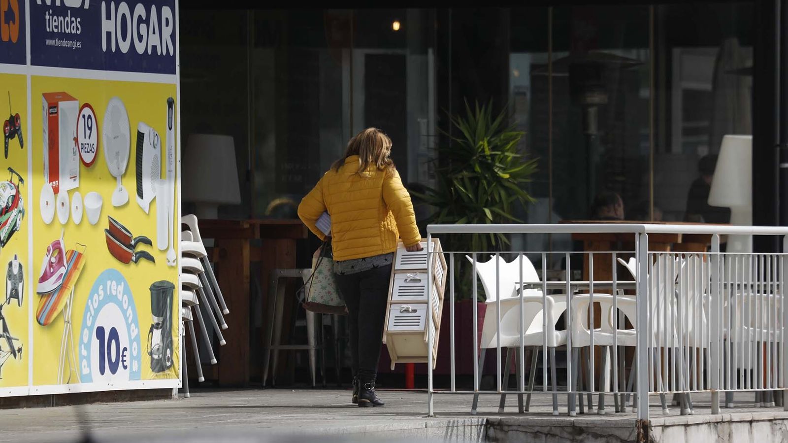 Las fotos del polígono de Palmones, tras el levantamiento del cierre  perimetral de Algeciras y Castellar