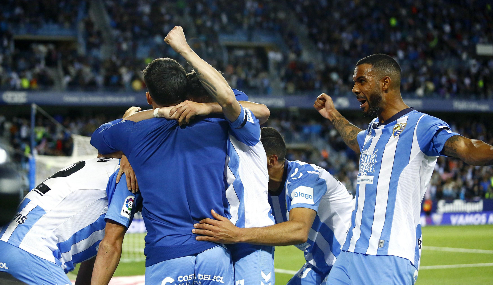 El Málaga CF-Leganés, en fotos