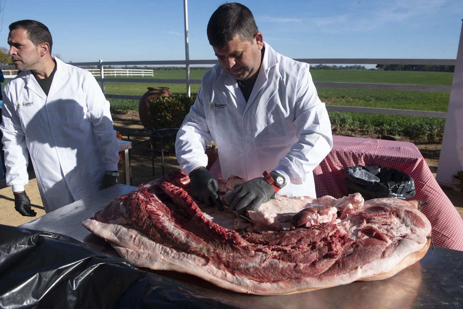 Un día de matanza en una finca sevillana