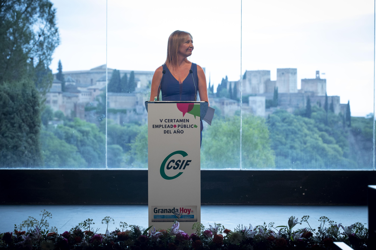 El V Certamen del Empleado Público del año en Granada, en imágenes