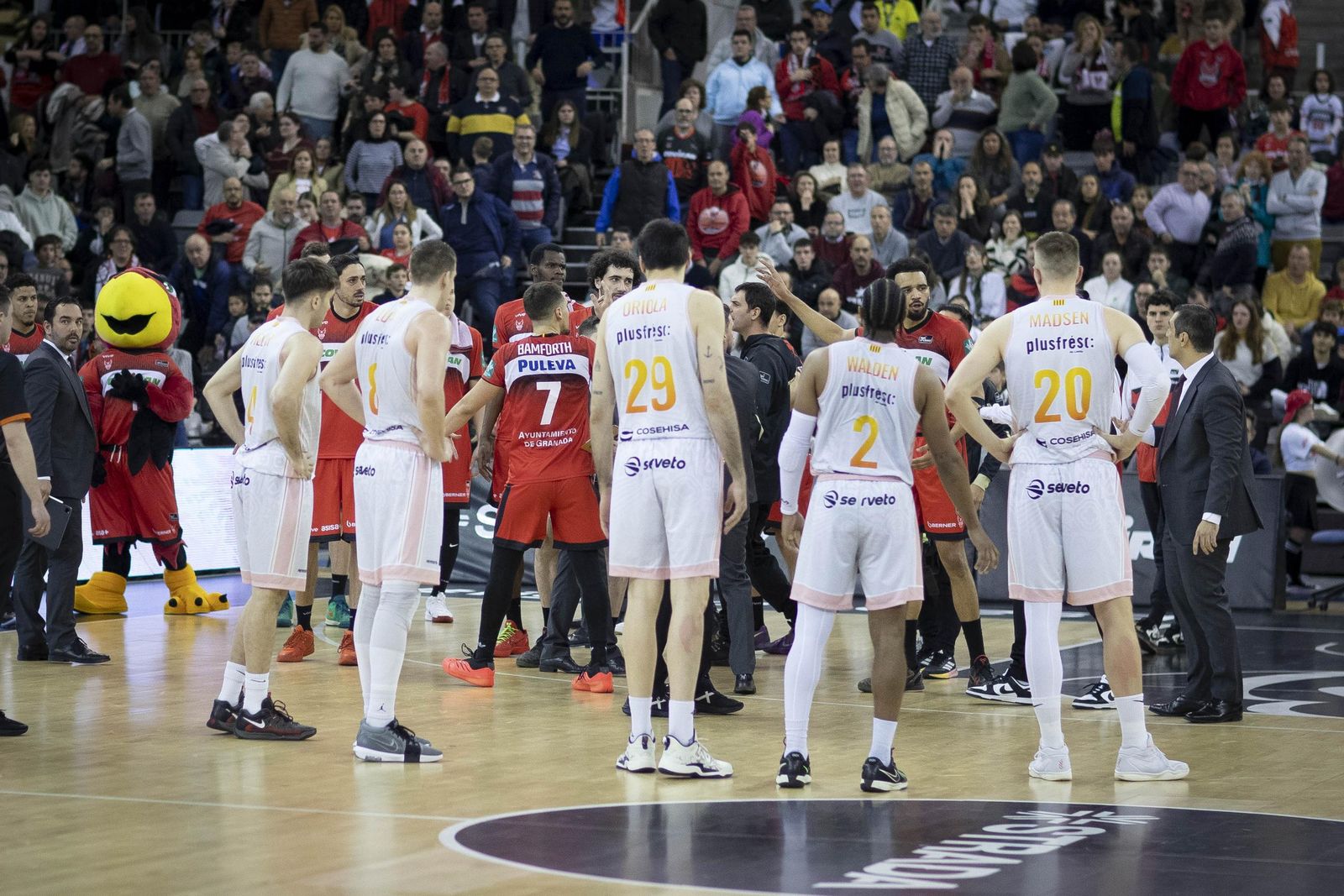 Las mejores imágenes del Covirán Granada-Hiopos Lleida