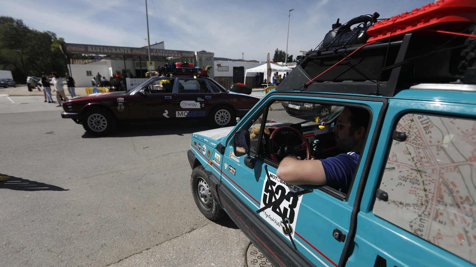 Las fotos de Chatarras Raid,  concentrados en Castellar, para llevar alimentos a Marruecos