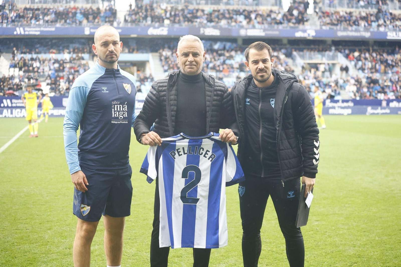 El Málaga CF-Cádiz, en fotos