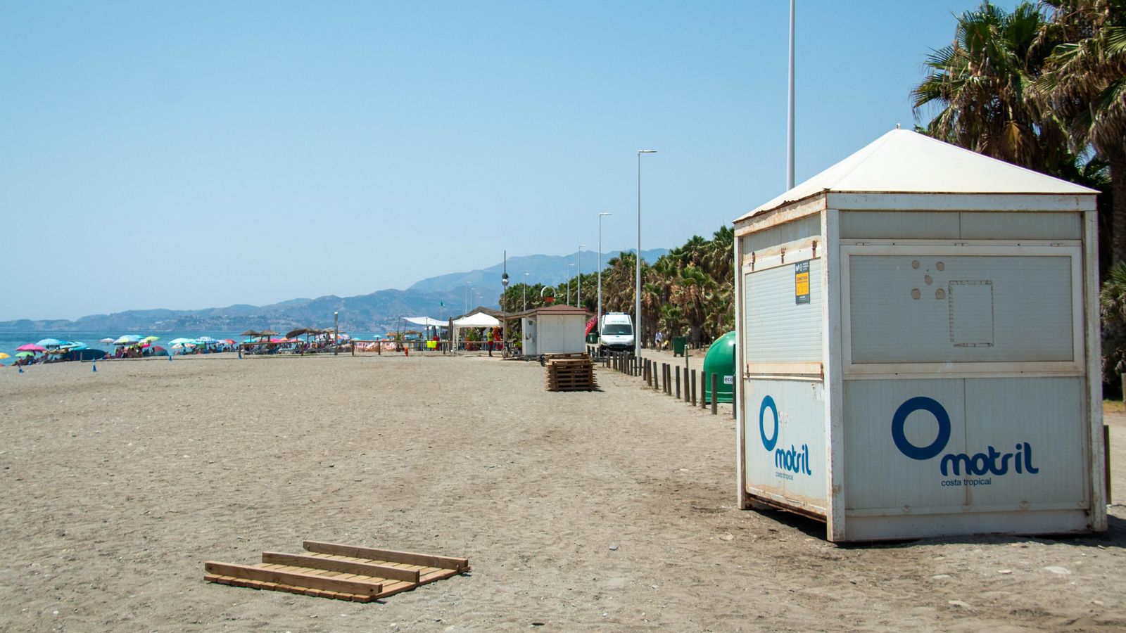 Los quioscos en Motril aún no se han puesto en funcionamiento