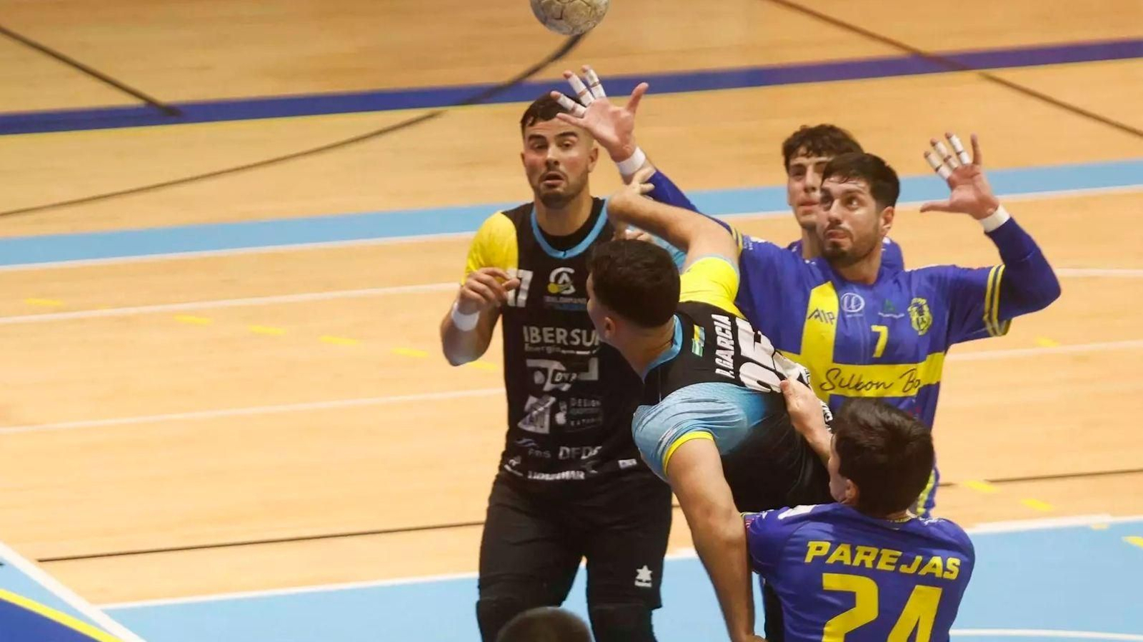Saucedo, en el partido de la pasada jornada