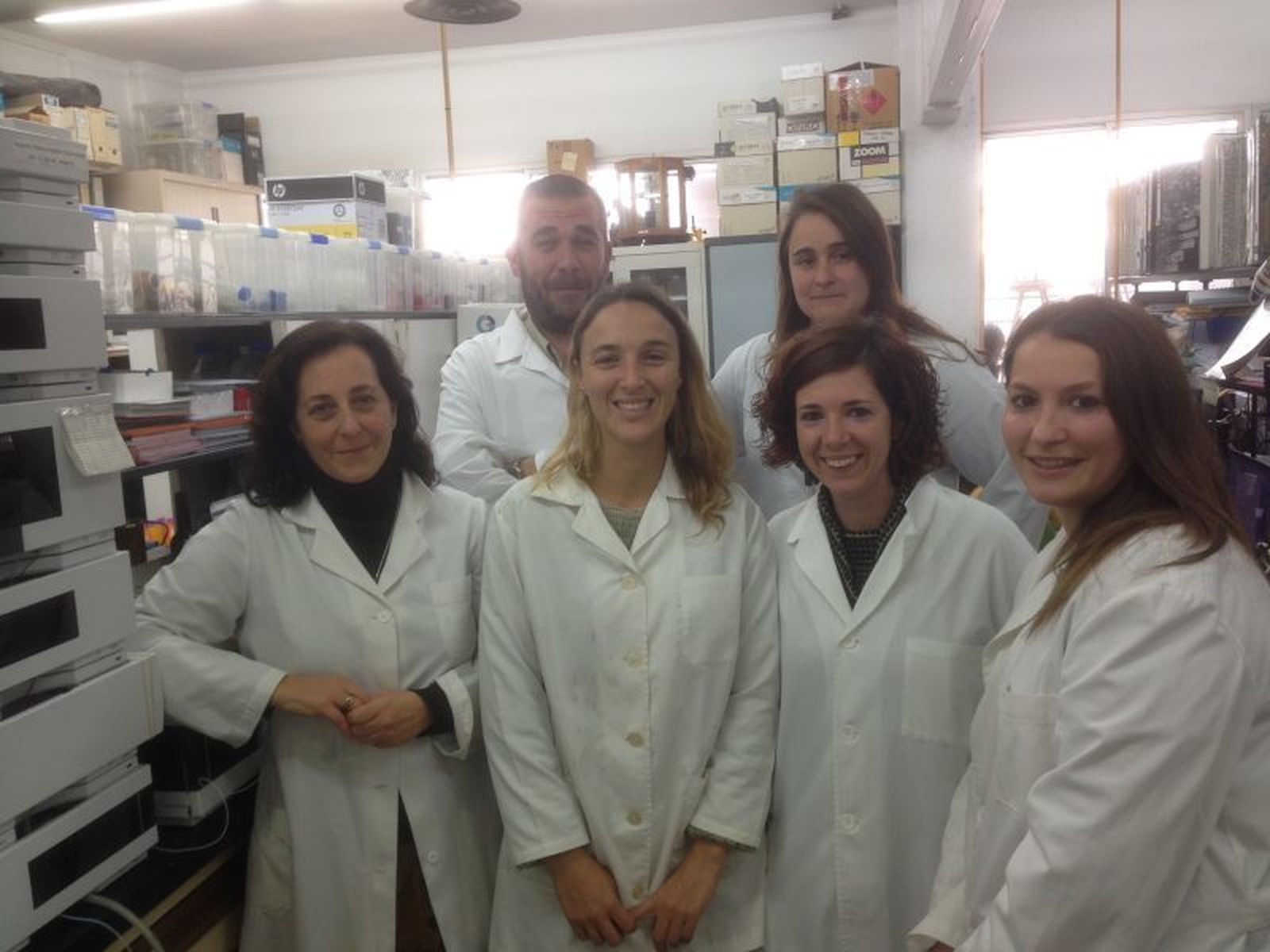 Científicos del grupo de investigación Color y Calidad de Alimentos de la Universidad de Sevilla.