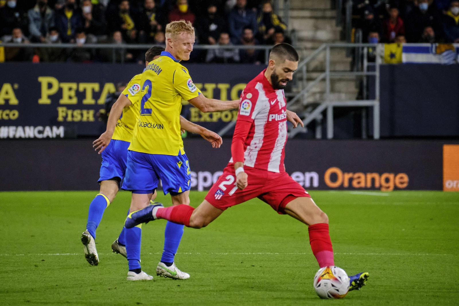 Las imágenes del Cádiz-Atlético de Madrid