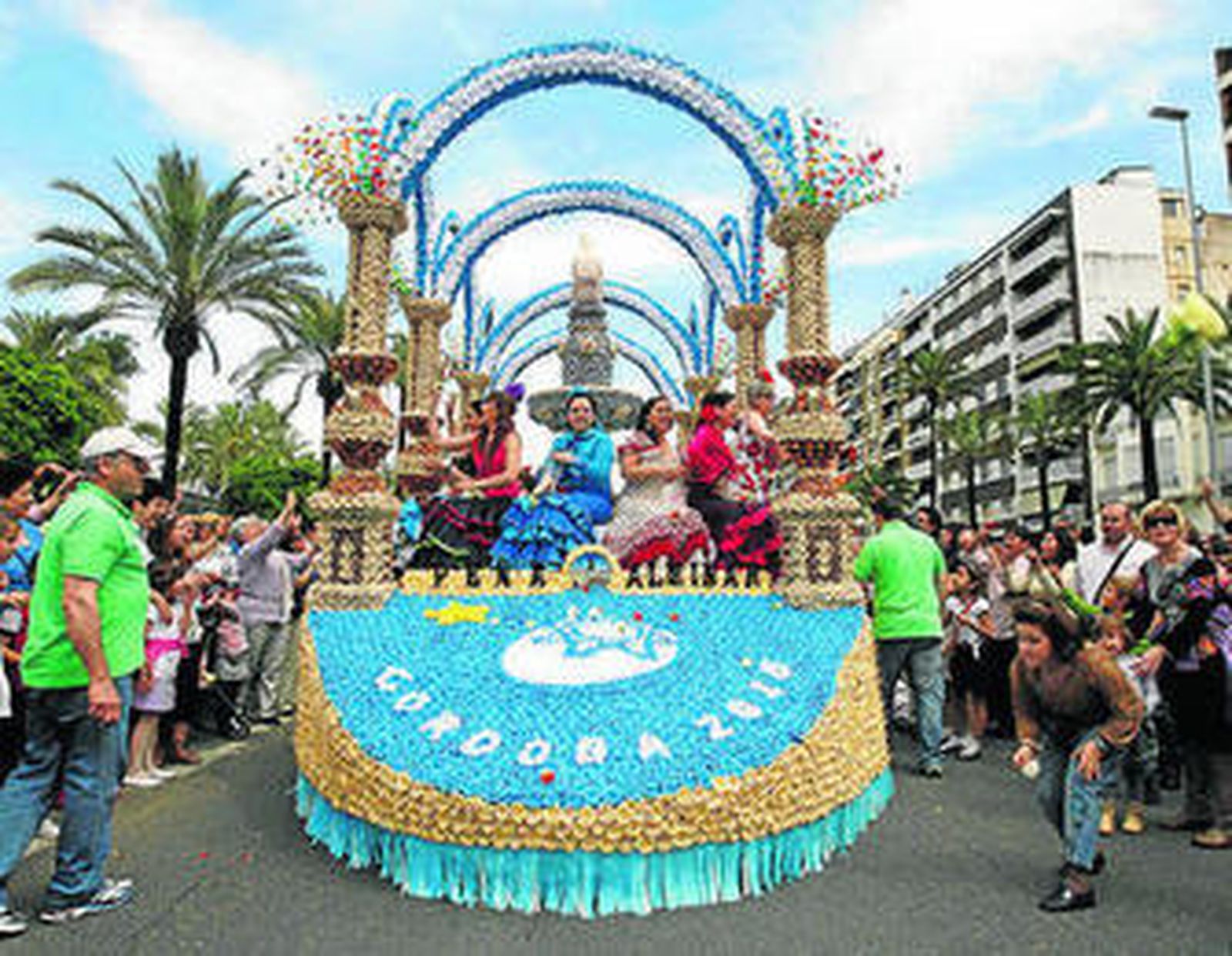 Los pétalos derrotan al mal tiempo