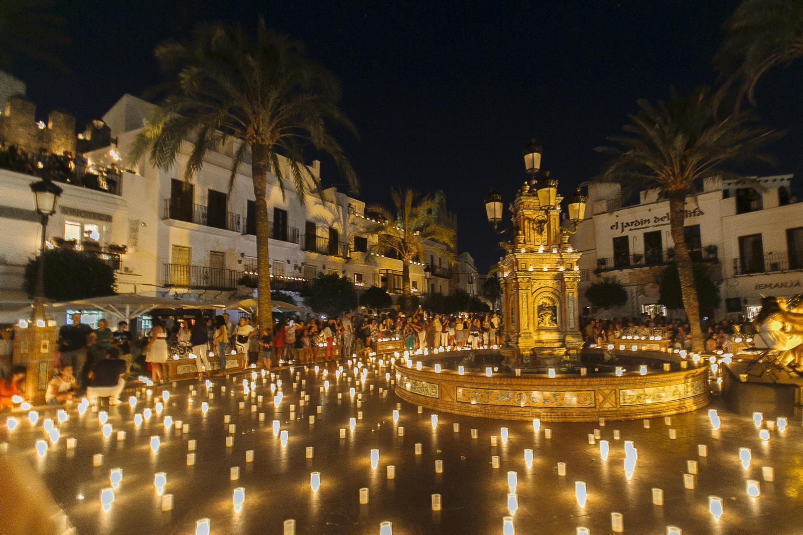 Noche de las Velas en Vejer.