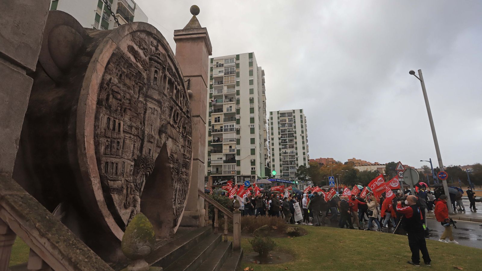 Fotos de la manifestación del metal en Algeciras
