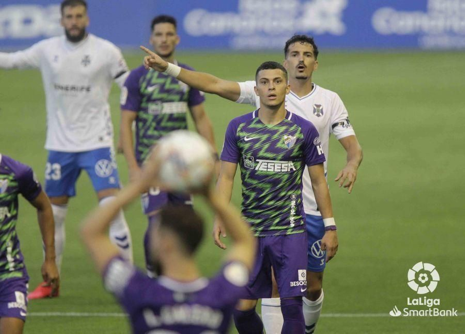 Yanis Rahmani, en una acción del partido. Yanis Rahmani, en una acción del partido.