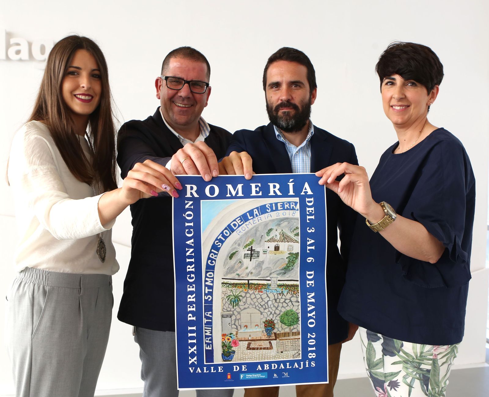 Presentación, ayer, de la peregrinación a la ermita.