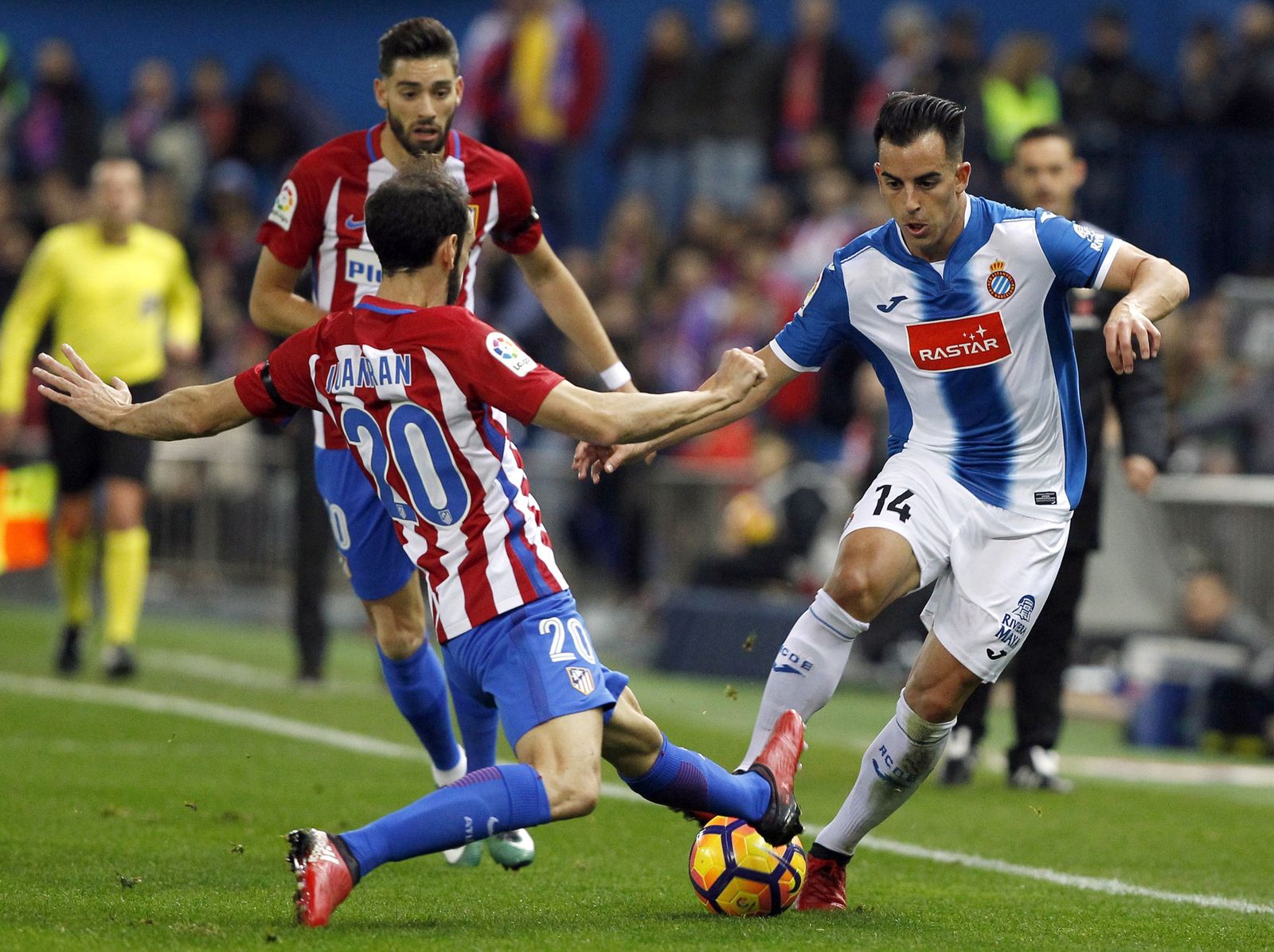 El Atlético-Espanyol, en imágenes