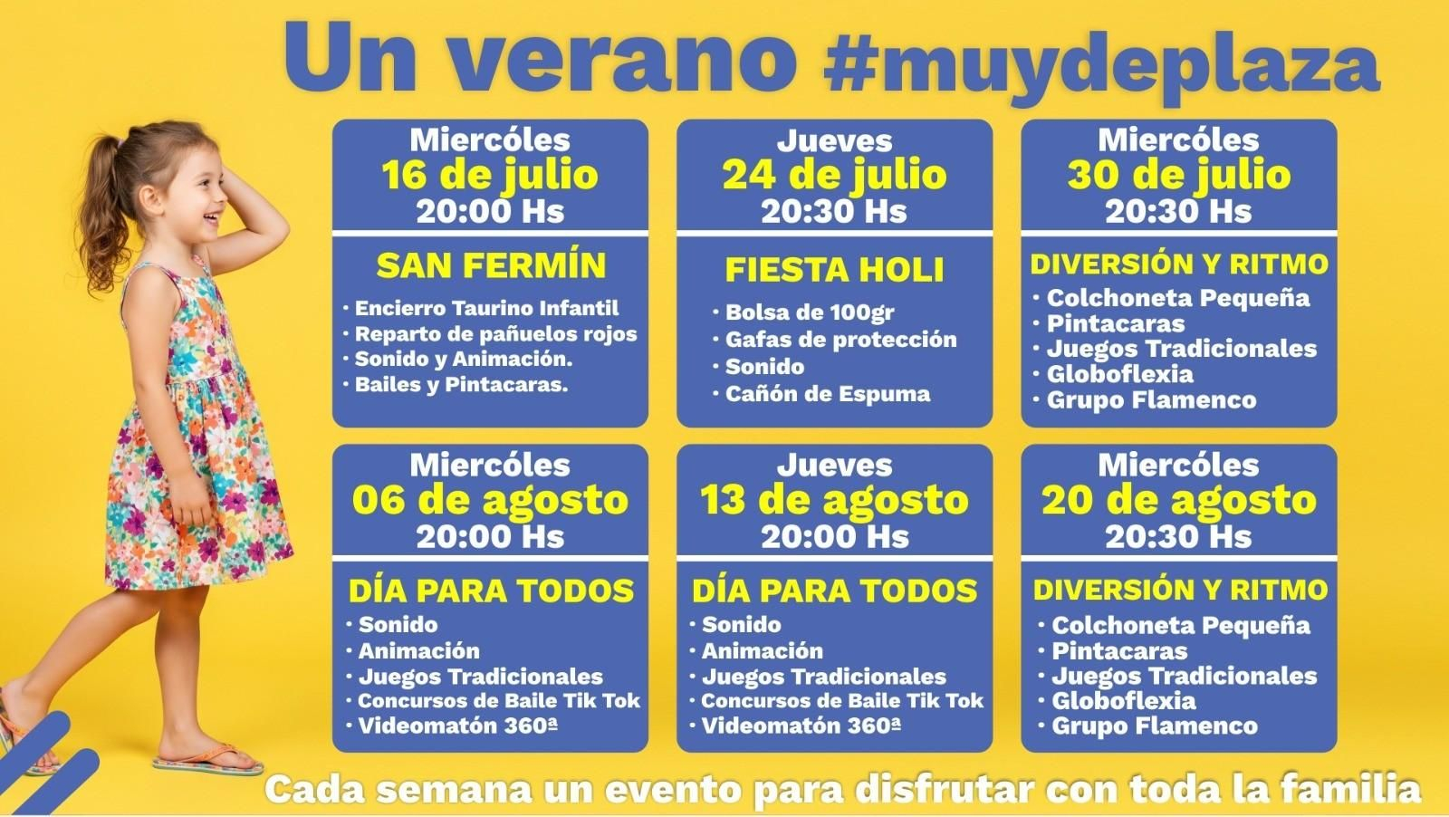 Eventos verano Jaén Plaza