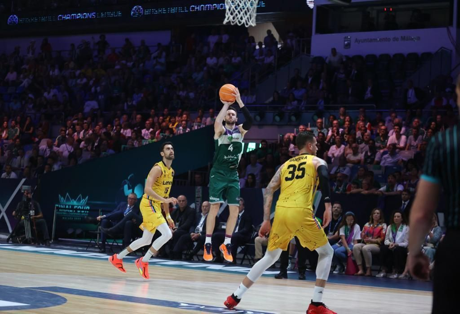 El Unicaja - Lenovo Tenerife, en fotos
